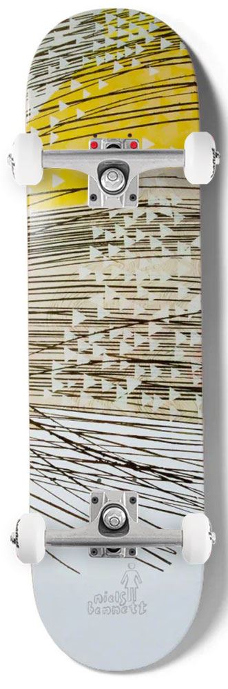 Girl Skateboard The Suzuki Method Niels Bennett x Venom Custom Complete Skateboard - 8.5