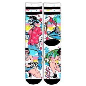 American Socks Neon Paradise - Mid High Socks