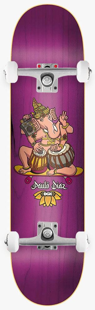 DGK Street Soldier Paulo Diaz Complete Skateboard - 8.25
