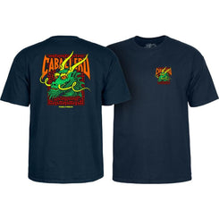 Powell Peralta Steve Caballero Street Dragon Tee Navy