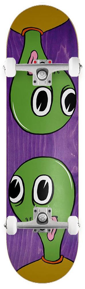 Toy Machine Turtle Boy (Symmetrical Shape) x Venom Custom Complete Skateboard - 8.25" - Skatewarehouse.co.uk