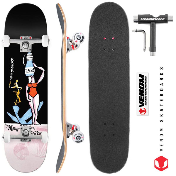 Krooked Pro Sebo Vase Custom Complete Skateboard - 8.06