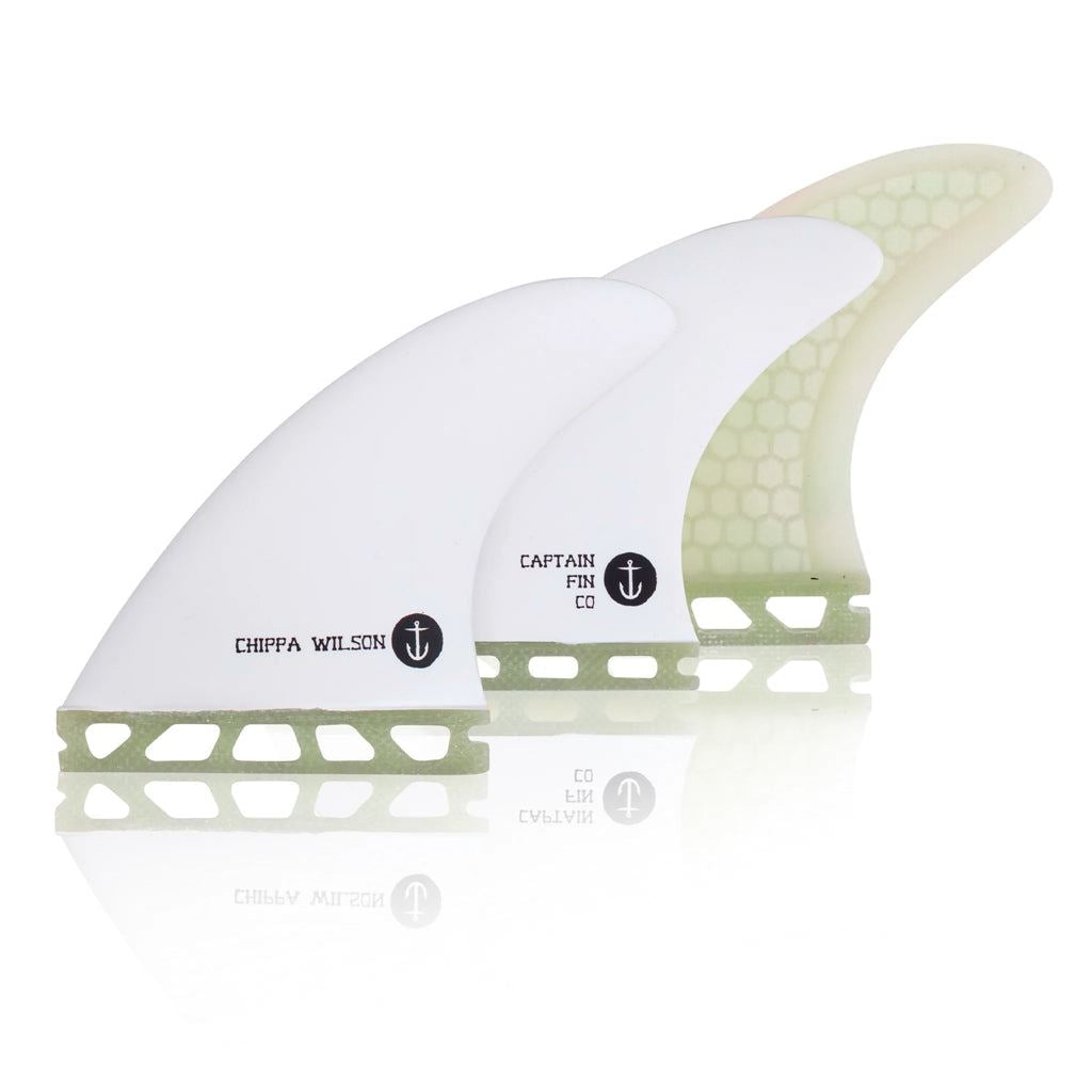 Captain Fin Co - Chippa Wilson New Bones Tri - Small - White (Futures) - S