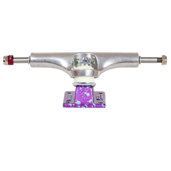Ace AF1 Magenta Splatter / Polished 22 (7.75") Skateboard Trucks (Pair)