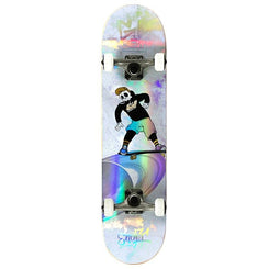 Enuff Skully Hologram Complete Skateboard - 7.75" - White