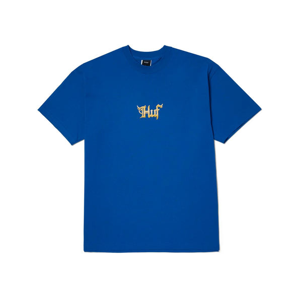 HUF Big H S / S Tee (Cobalt Blue)