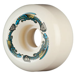Powell-Peralta Dragon Formula • x 33mm • 97A • RB2 • Blue Skateboard Wheels - 58mm