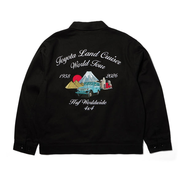 HUF Land Cruiser World Tour Jacket (Black)