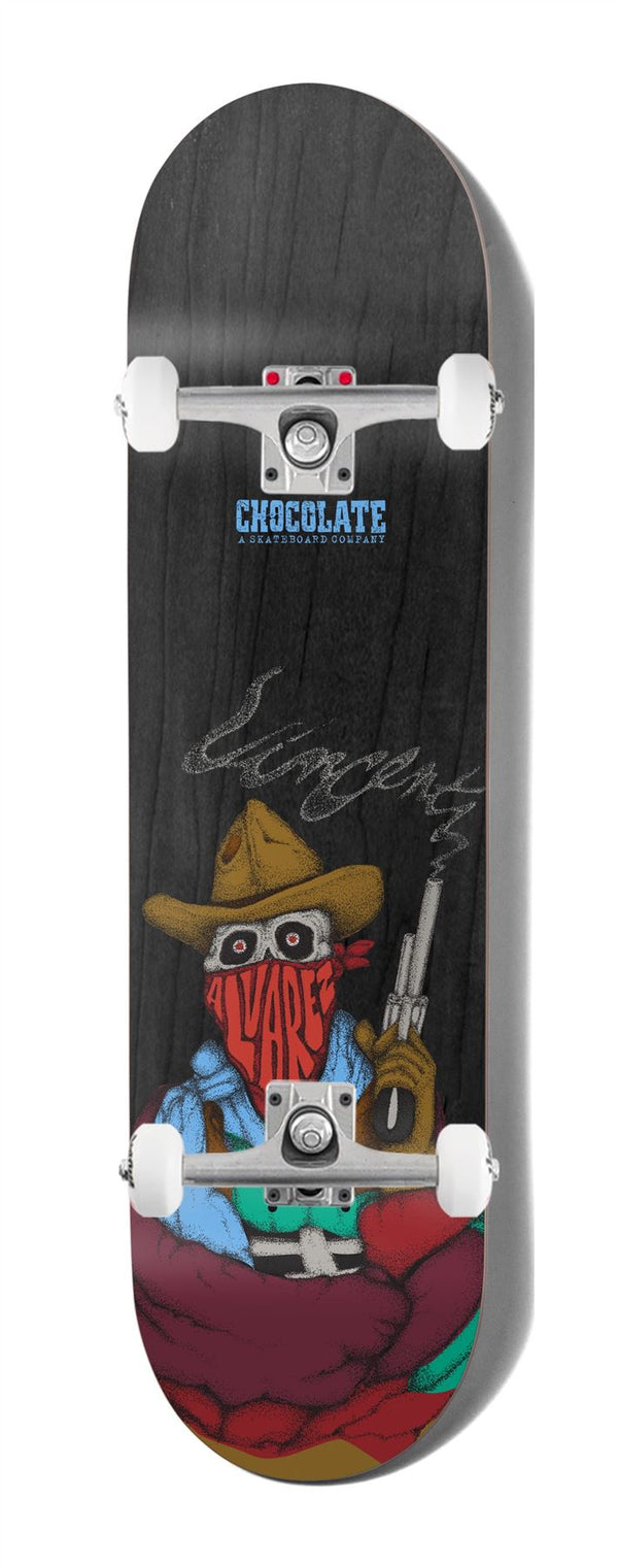Chocolate Bandito One Off Vincent Alvarez x Venom Custom Complete Skateboard - 8.0