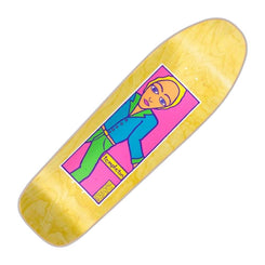 Heritage Templeton Man Neon Ht Yellow Skateboard Deck - 9.625"