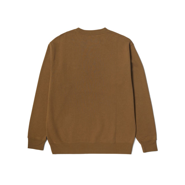 HUF Quality Crewneck (Mud) - L