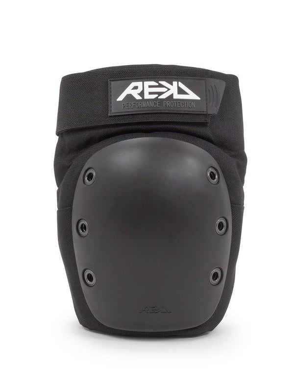 REKD Skateboard Skate Scooter BMX Ramp Knee Pads - Black - Skatewarehouse.co.uk