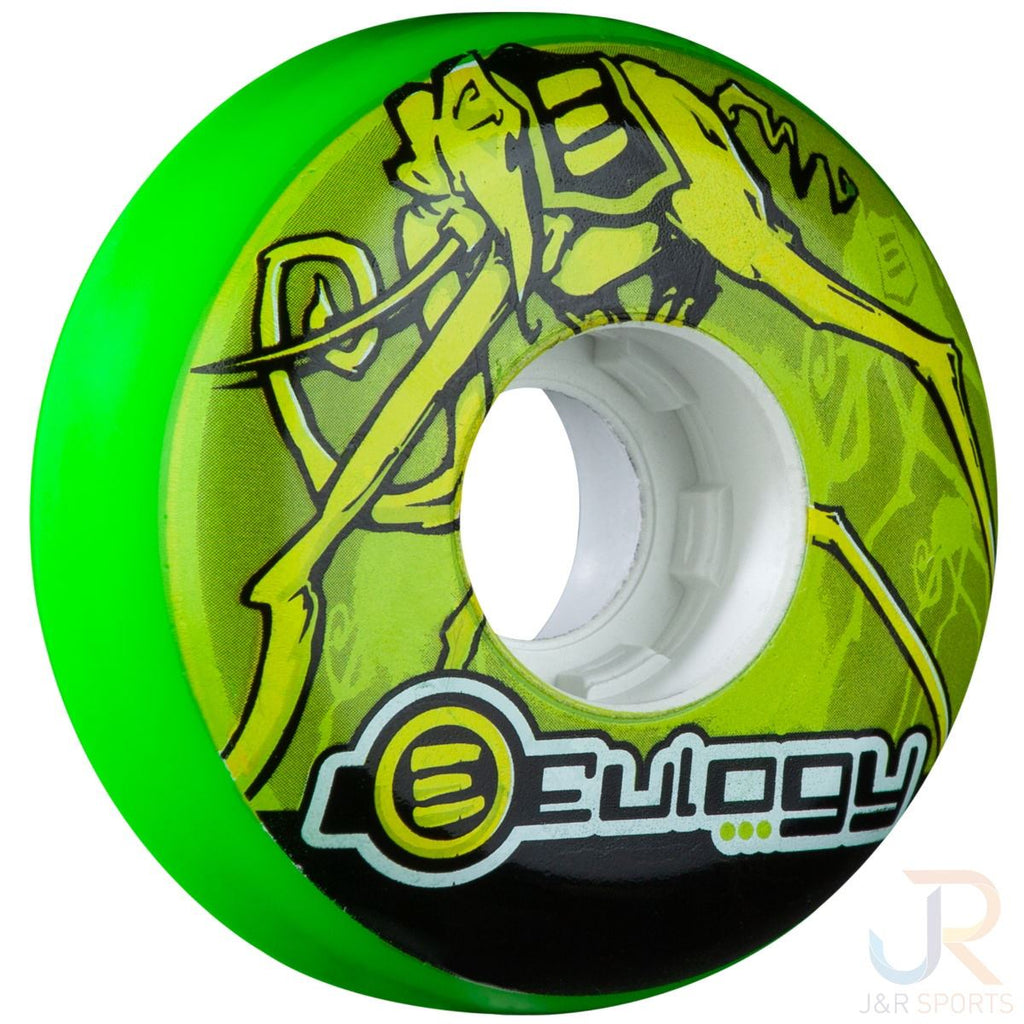 Eulogy Wheels - Eric Schrijn Retro (4) - 58Mm/89A - Skatewarehouse.co.uk