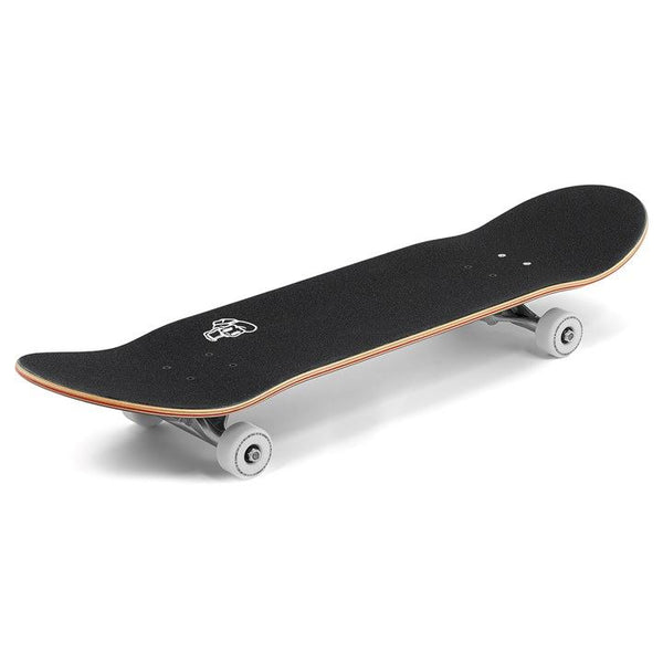 Enuff Throwback Black Complete Skateboard Bundle - SFR Helmet & Pads - 8.5