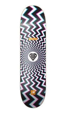 The Heart Supply HS - Heimana Illusion Skateboard Deck Multi 8.25'' - Skatewarehouse.co.uk