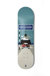 Girl Skateboard Seattle Griffin Gass Skateboard Deck - 8.5" - Skatewarehouse.co.uk