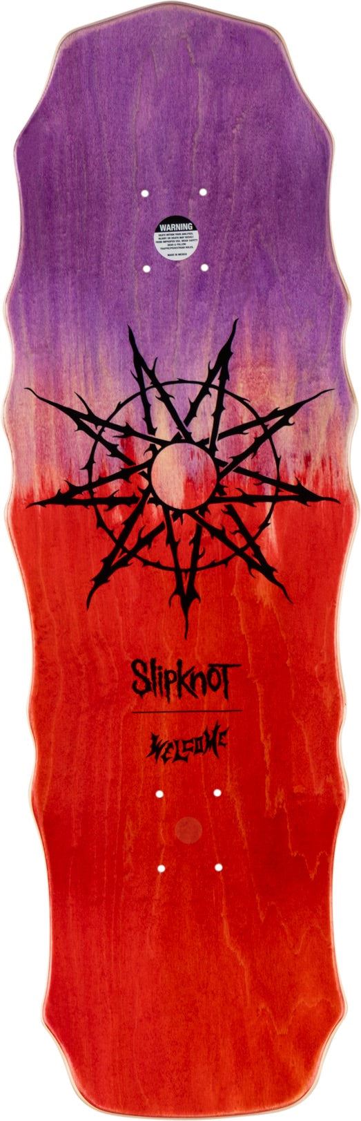 Welcome Skateboards Tribal S on Widow 10 (Purple / Red Stain) Skateboard Deck - 10.0