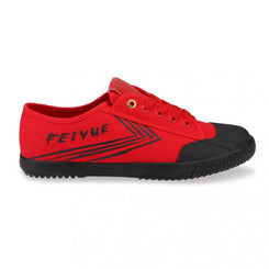 Feiyue Footwear Fe Lo 1920 CNY Canvas Martial Arts/Gym/Lifing Shoes - Red / Black / Gold - Skatewarehouse.co.uk