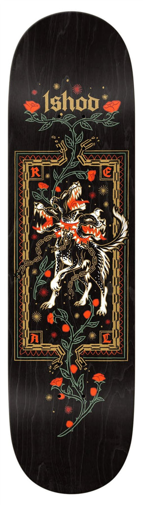 Real Ishod Cerebrus - DBX (Black) Skateboard Deck - 8.375"