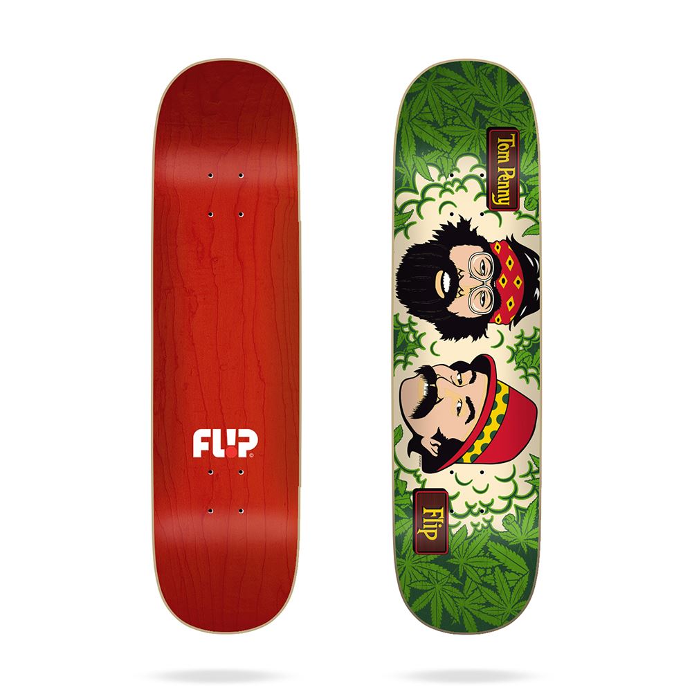Flip Sweet Leaf Penny Flip Skateboard Deck - 8.125" - Skatewarehouse.co.uk