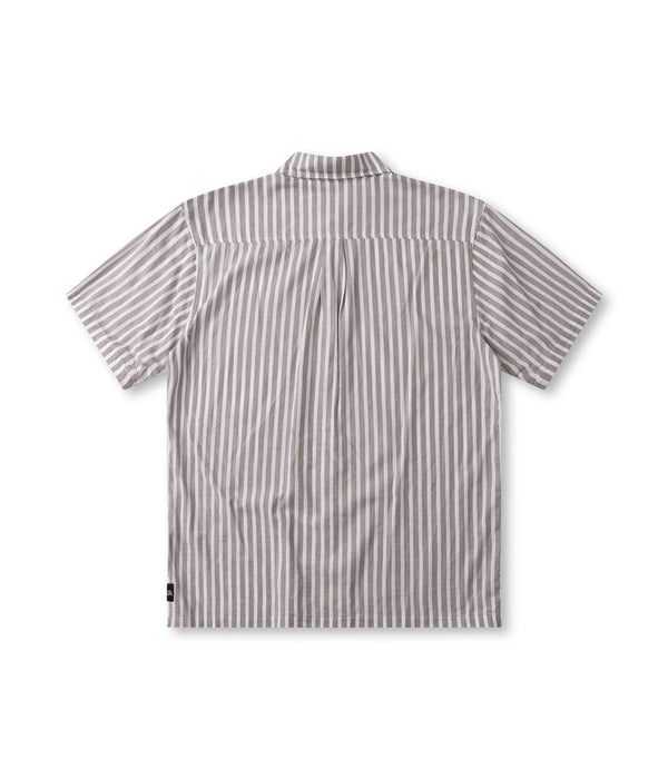 Former Reynolds Stripe SS Shirt (Choc) - XL