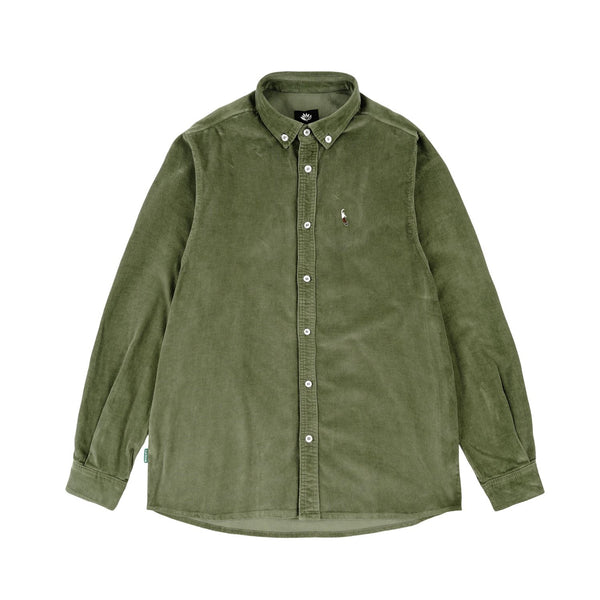 Magenta PWS Shirt Cord Olive - Skatewarehouse.co.uk
