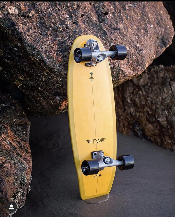 Arbor x Carver Surfskate Shaper Warren C7 Complete Surf Skate Board - 9.875