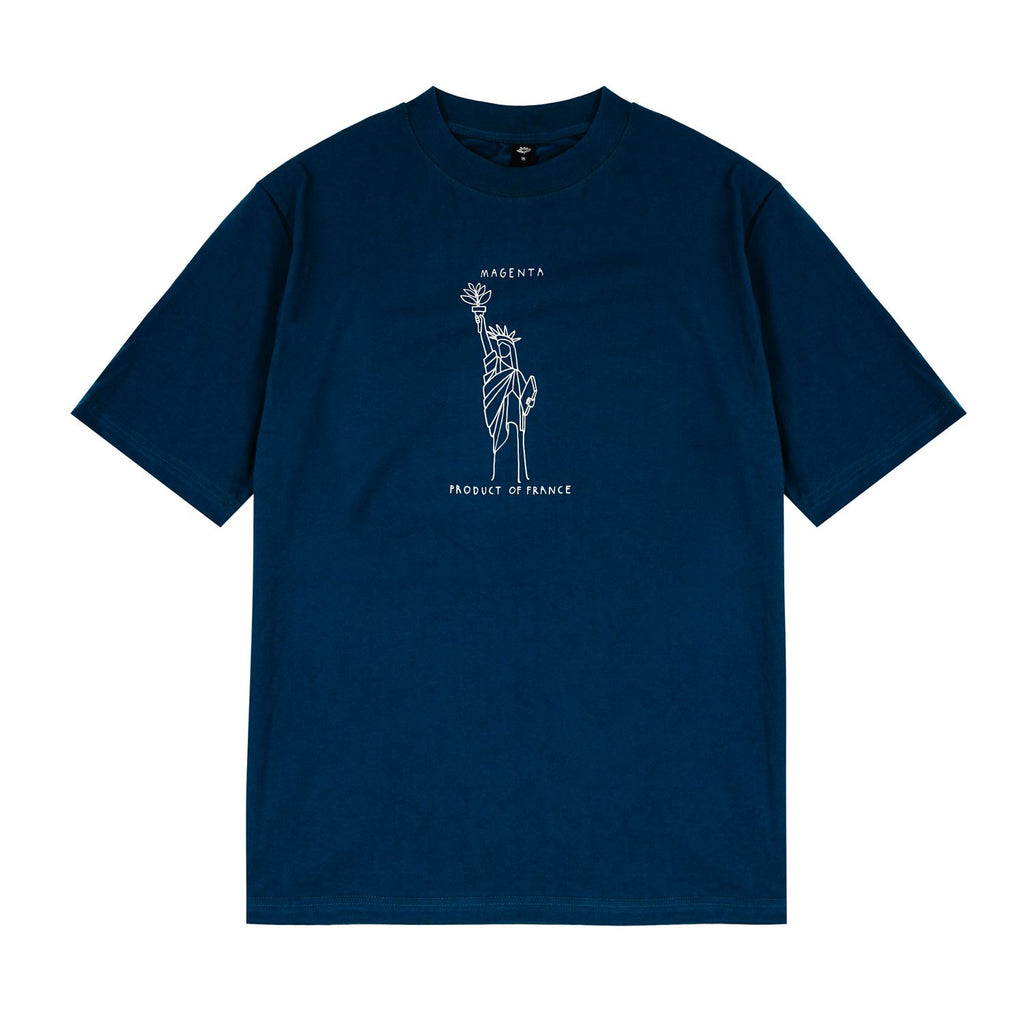 Magenta Le Gift Tee Deep Blue - Skatewarehouse.co.uk