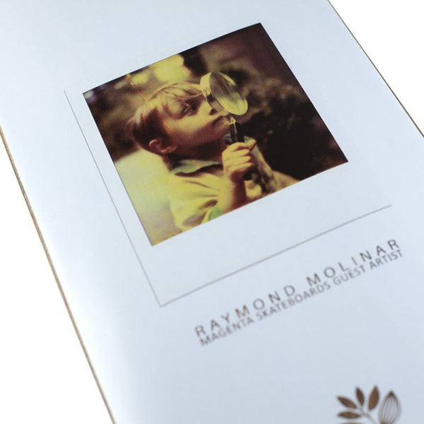 Magenta Raymond Molinar Guest Artist Board  Skateboard Deck - 7.875