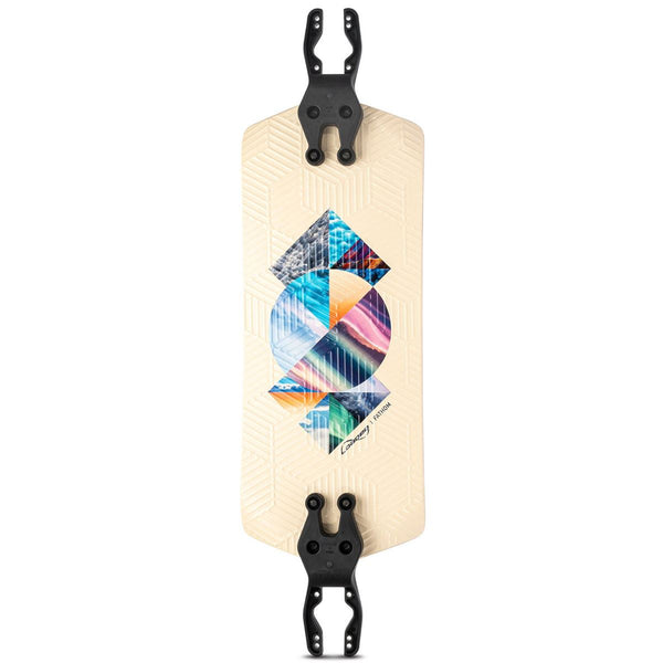 Loaded Boards Fathom Strata - Brick & Bracket Longboard Complete