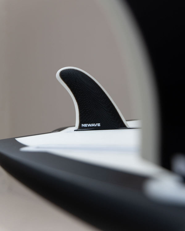 NewaveSurf Newave - Twin Fin +Trailer - Black & White Accessories
