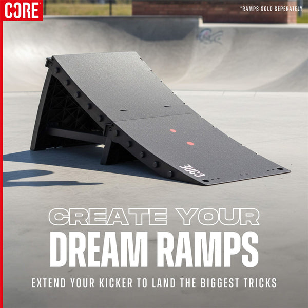 CORE Ramp - XL Kicker Extender Accessories - Box of 8 (Save 5%)