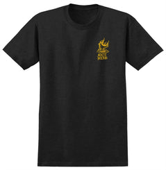 Anti Hero Fireside Tee (Heather Asphalt) - L