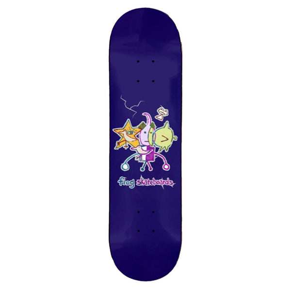 Frog Skateboards Cracked (Robot Boy) Skateboard Deck - 8.0