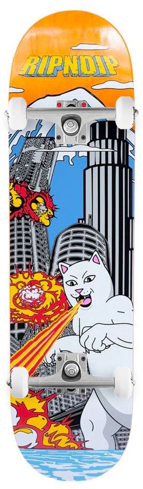 Rip N Dip Nermzilla x Venom Skateboards Custom Complete Skateboard - 8.25 - Skatewarehouse.co.uk