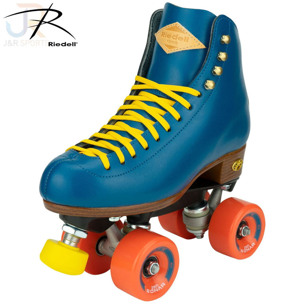 Riedell Crew Ocean Blue Quad Skates - Skatewarehouse.co.uk