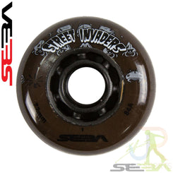 Seba Street Invaders Brown Wheel 72Mm (Set of 4 Wheels) - Skatewarehouse.co.uk