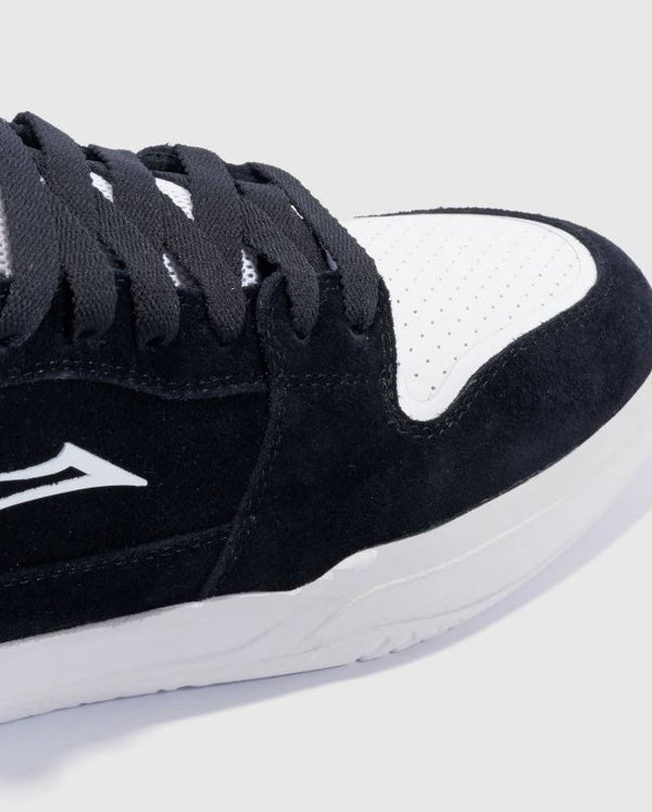 Lakai Telford Low Skate Shoes Joslin Black White