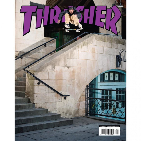 Thrasher Magazine June 2024 - Skatewarehouse.co.uk
