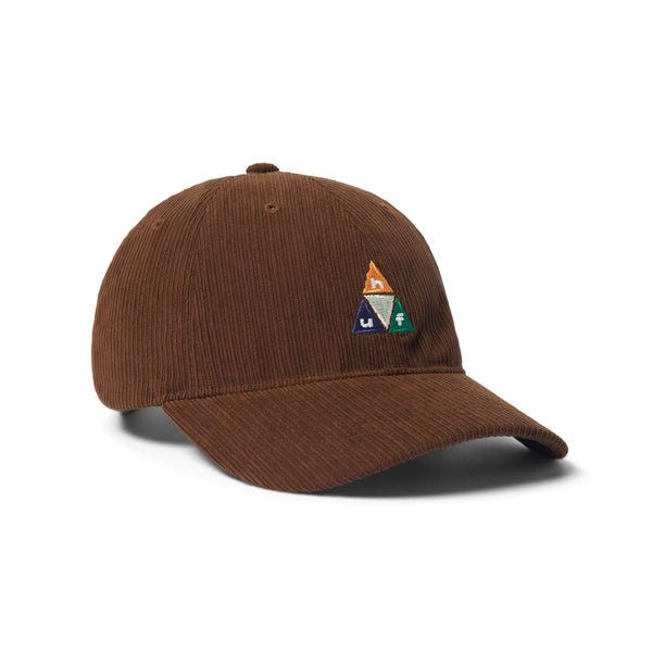 HUF Prism TT Cord 6 Panel CV Hat (Dark Brown) - One Size