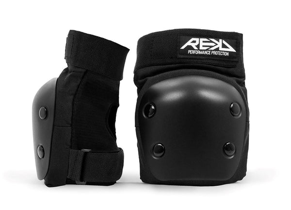 REKD Heavy Duty Triple Pad Set - Black - Skatewarehouse.co.uk
