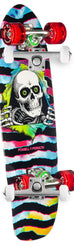 Powell 'TieDye Ripper' Sidewalk Surfer • Shape • x x Venom Custom Complete Skateboard - 7.75"