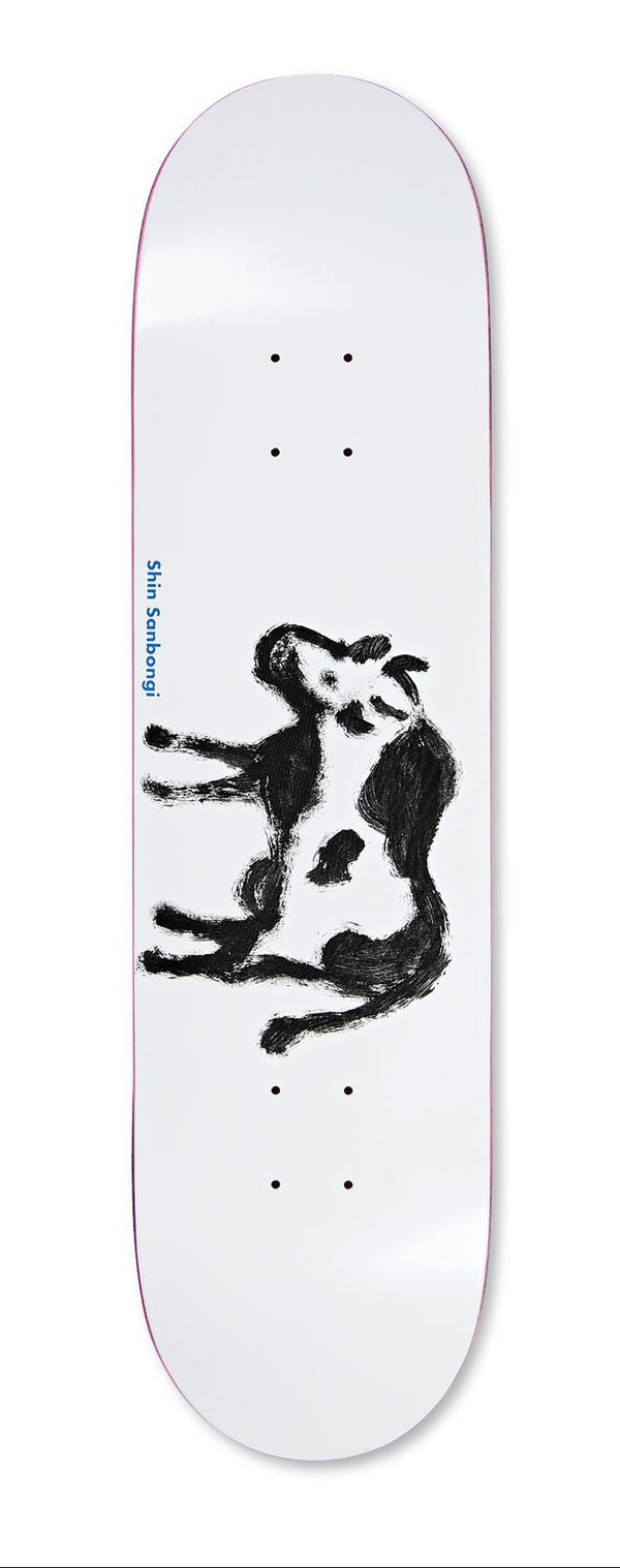 Polar Skate Co Shin Sanbongi - Cow & Devil Skateboard Deck - 8.125