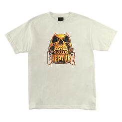 Creature T-Shirt Beyond - Cream - Skatewarehouse.co.uk