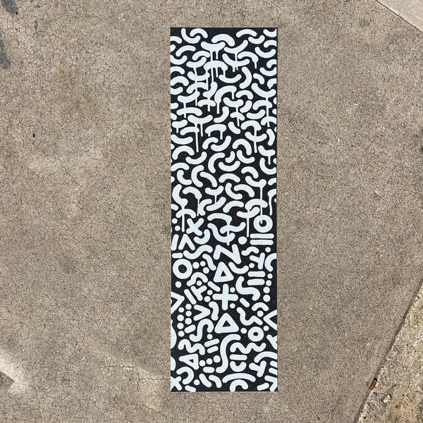 Santa Monica Airlines Natas 'Stencil' Graphic Skateboard Deck - 9.5