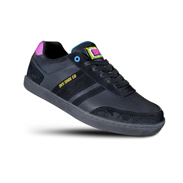 DVS Milan ST Skate More Black Black - Skatewarehouse.co.uk
