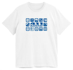 411 Icons S / S Tee White - XXL