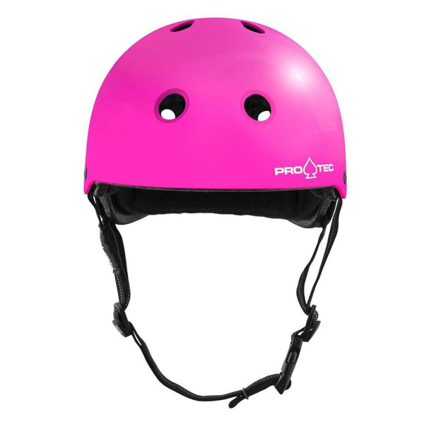 Pro-Tec Helmet Low Pro - Pink Gloss - Skatewarehouse.co.uk
