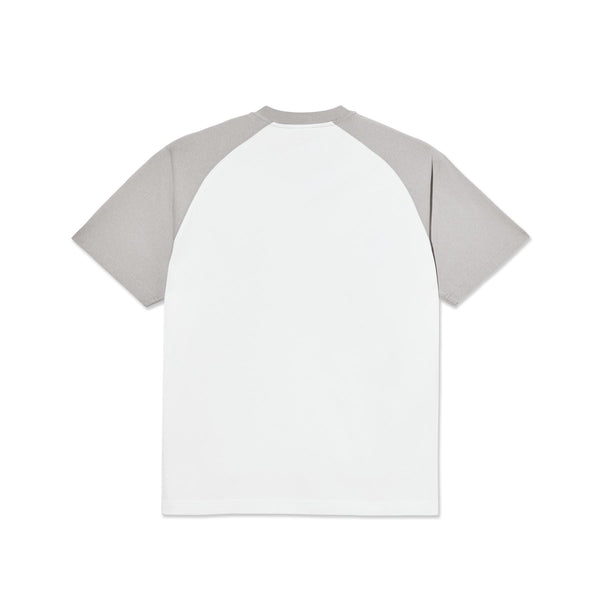 Polar Skate Co Doe Tee (Silver / White) - S