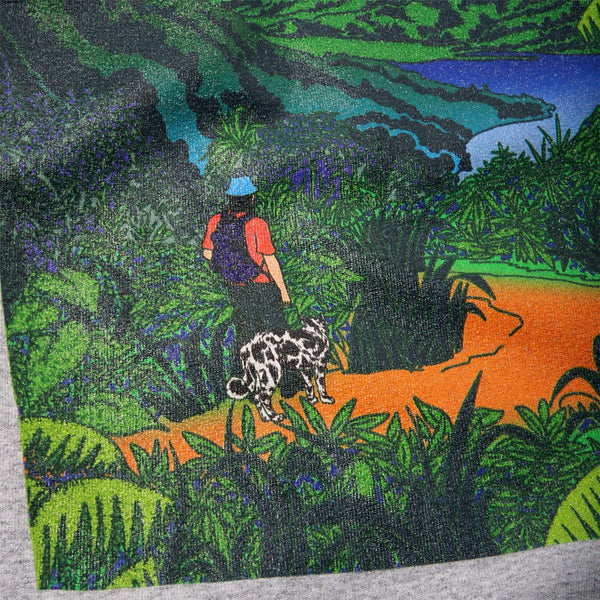 Mountains T-Shirt (Heather Grey)